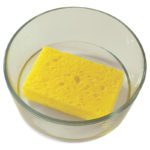 éponge pour savon glycériné