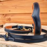 collier et laisse chien DIADEME MARINE ET ROUILLE_6
