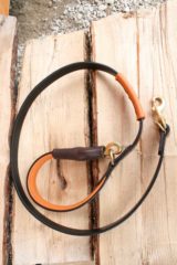 Laisse MODULABLE en cuir - 1m20 à 1m50