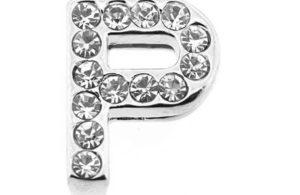 Lettre strass - P - (10/12mm )