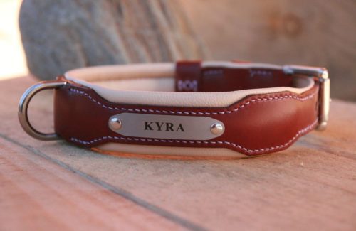 Collier chien en cuir - ALASKA BOMB