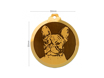 Médaille Bouledogue français